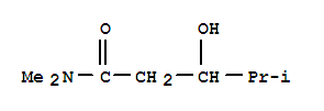 (9ci)-3-羟基-n,n,4-三甲基-戊酰胺结构式_412016-71-8结构式