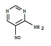 (9ci)-5-亚硝基-4-嘧啶胺结构式_412341-12-9结构式