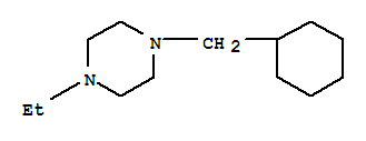 (9ci)-1-(环己基甲基)-4-乙基-哌嗪结构式_415924-99-1结构式