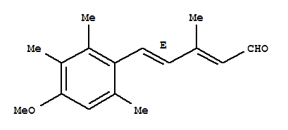 (4E)-5-(4-methoxy-2,3,6-trimethylphenyl)-3-methyl-2,4-pentadienal Structure,419534-29-5Structure