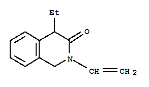 3(2H)-isoquinolinone,2-ethenyl-4-ethyl-1,4-dihydro-(9ci) Structure,423118-91-6Structure