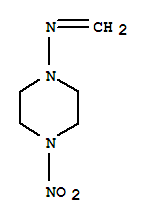 (9ci)-n-亚甲基-4-硝基-1-哌嗪胺结构式_42499-44-5结构式