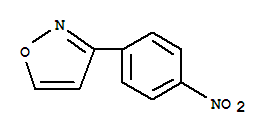 3-(4-Nitrophenyl)isoxazole Structure,4264-05-5Structure