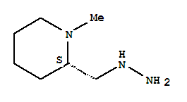 (2s)-(9ci)-2-(肼基甲基)-1-甲基哌啶结构式_432518-37-1结构式