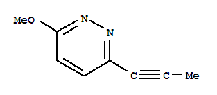 (9CI)-3-甲氧基-6-(1-丙炔)-吡嗪结构式_434937-93-6结构式