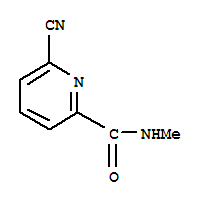 (9ci)-6-氰基-n-甲基-2-吡啶羧酰胺结构式_435273-30-6结构式