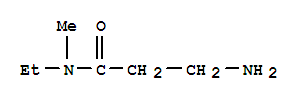 (9CI)-3-氨基-N-乙基-N-甲基-丙酰胺结构式_439933-70-7结构式