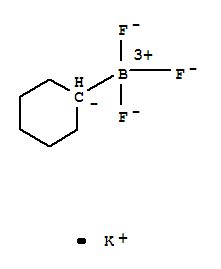 环己基三氟硼酸钾结构式_446065-11-8结构式