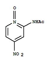 (9ci)-n-(4-硝基-2-吡啶)-乙酰胺结构式_4487-48-3结构式