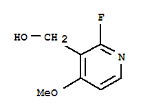(9ci)-2-氟-4-甲氧基-3-吡啶甲醇结构式_451459-08-8结构式