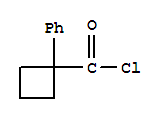 1-苯基环丁烷羰酰氯结构式_4620-67-1结构式