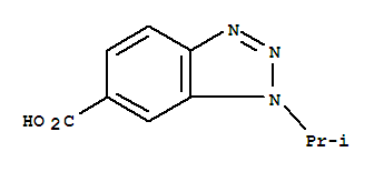 1-Isopropyl-1h-1,2,3-benzotriazole-5-carboxylic acid Structure,467235-05-8Structure