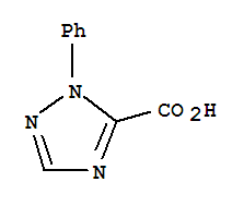 1-苯基-1H-1,2,4-噻唑-5-羧酸结构式_500865-95-2结构式