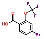 4-Bromo-2-(trifluoromethoxy)benzoic acid Structure,509142-48-7Structure