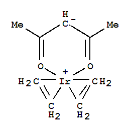 Bis(h2-ethene)(2,4-pentanedionato)-iridium Structure,52654-27-0Structure