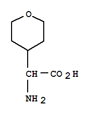 氨基(四氢-2H-吡喃-4-基)乙酸结构式_53284-84-7结构式
