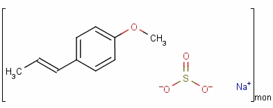 聚茴脑磺酸钠结构式_55963-78-5结构式