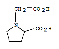 (8ci,9ci)-2-羧基-1-吡咯烷乙酸结构式_5626-40-4结构式