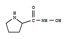 (9ci)-n-羟基-2-吡咯烷羧酰胺结构式_5626-48-2结构式