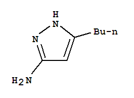 3-氨基-5-丁基-1H-吡唑结构式_56367-26-1结构式