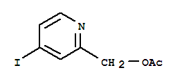 4-碘-2-吡啶甲醇-2-乙酸酯结构式_565237-07-2结构式