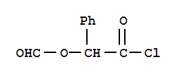 (α-formyloxy)phenyl acetyl chloride Structure,57079-45-5Structure