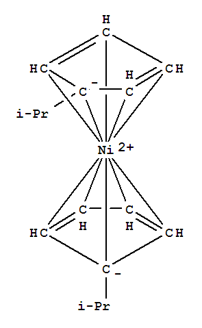 Bis(isopropylcyclopentadienyl)nickel Structure,57197-55-4Structure