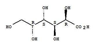 (2R,3s,4s,5r)-2,3,4,5,6-pentahydroxyhexanoic acid Structure,576-36-3Structure