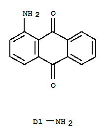 1,-二氨基-9,10-蒽二酮结构式_58037-70-0结构式