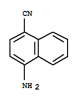4-氨基-1-萘甲腈结构式_58728-64-6结构式