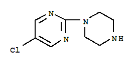 5-氯-2-(1-哌嗪基)-嘧啶结构式_59215-40-6结构式