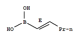 1-戊烯硼酸结构式_59239-44-0结构式