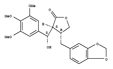 西藏鬼臼脂醇结构式_59366-91-5结构式