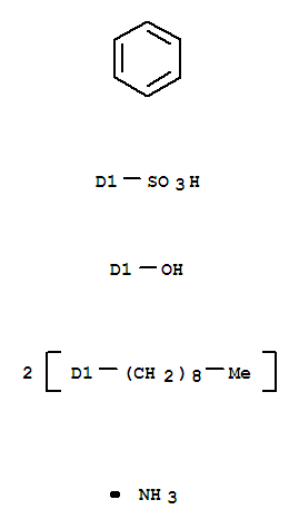 Ammonium hydroxydinonylbenzenesulphonate Structure,59379-70-3Structure