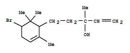 5-Bromo-α-vinyl-α,2,6,6-tetramethyl-2-cyclohexene-1-propan-1-ol Structure,59403-83-7Structure