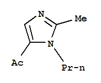 1-丙基-2-甲基-5-乙酰基咪唑结构式_600638-85-5结构式