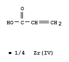 2-丙烯酸锆盐结构式_60653-57-8结构式
