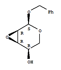 苄基 2,3-脱水-alpha-D-核吡喃糖苷结构式_61134-24-5结构式