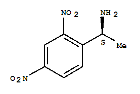 Benzenemethanamine,a-methyl-2,4-dinitro-, (aS)- Structure,617710-51-7Structure