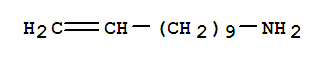 1-氨基-10-十一烯结构式_62595-52-2结构式