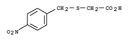 [(4-硝基苄基)硫代]乙酸结构式_6345-13-7结构式