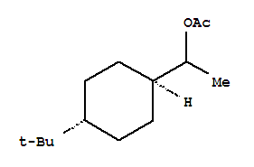 Trans-4-(1,1-dimethylethyl)-alpha-methylcyclohexylmethyl acetate Structure,63574-00-5Structure