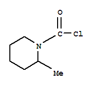 (9CI)-2-甲基-1-哌啶羰酰氯结构式_64196-60-7结构式