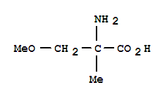 2-氨基-2-甲基-3-甲氧基-丙酸结构式_64298-94-8结构式