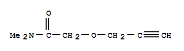 (9ci)-N,N-二甲基-2-(2-丙炔氧基)-乙酰胺结构式_643086-11-7结构式