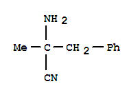 Benzenepropanenitrile,-alpha--amino--alpha--methyl- Structure,64384-47-0Structure