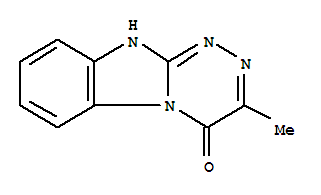 [1,2,4]Triazino[4,3-a]benzimidazol-4(1h)-one,3-methyl-(9ci) Structure,64393-93-7Structure