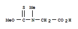Glycine, n-(methoxythioxomethyl)-n-methyl- Structure,6477-96-9Structure