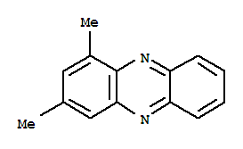 (7ci,8ci)-1,3-二甲基-吩嗪结构式_6479-89-6结构式