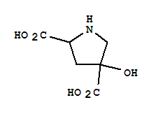 (9ci)-4-羟基-2,4-吡咯烷二羧酸结构式_64927-39-5结构式